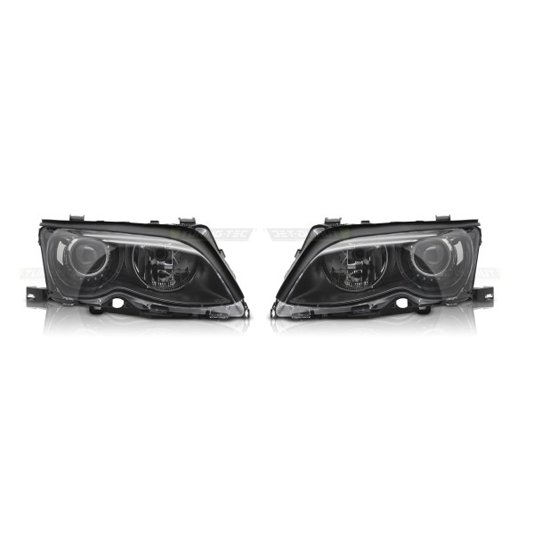 BMW E46 LCI 01-05 - Predné svetlá XENONOVÁ čierna TYC
