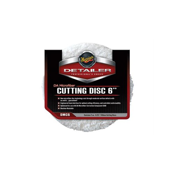 Meguiar 's DA Microfiber Cutting Disc 6 