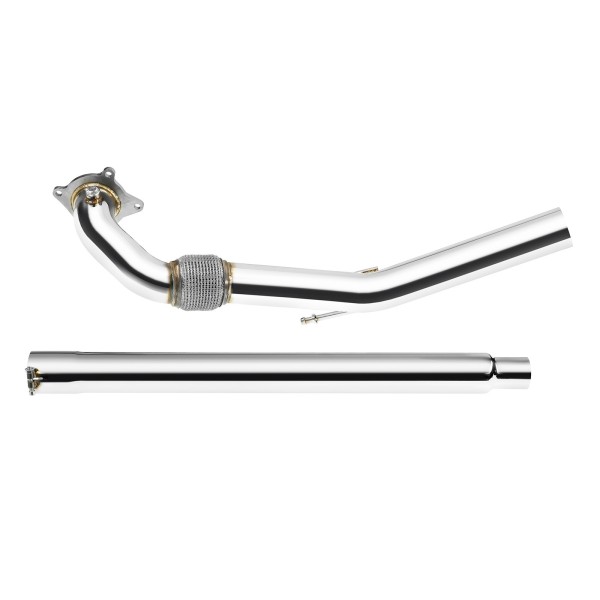Nerezová downpipe pre Audi A3 8P 1.8/2.0 TFSI 2004-2013