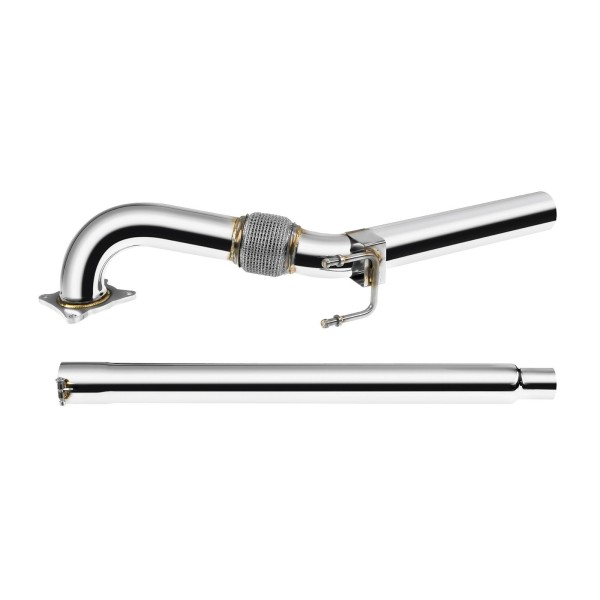 Nerezová downpipe pre Volkswagen Scirocco R Mk3 2.0 TSI 2009-2013