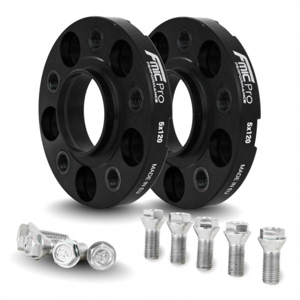 Renault MEGANE CABRIO (EA0/1_) 4x100 60mm (10/1996-08/2003) - Rozširovacie podložky pod kolesá presadené ČIERNE