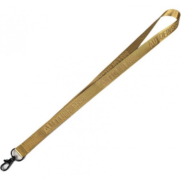 Auto Finesse Luxury Embossed Lanyard Long V2 Gold