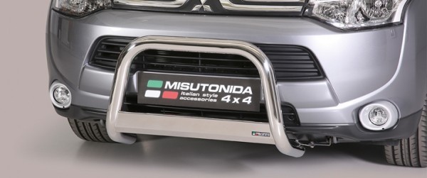 Mitsubishi Outlander III - Nerezový predný ochranný rám 63mm