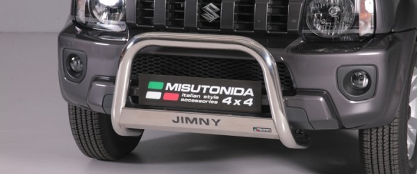 Suzuki Jimny (od 2012) - Nerezový predný ochranný rám 63mm II.