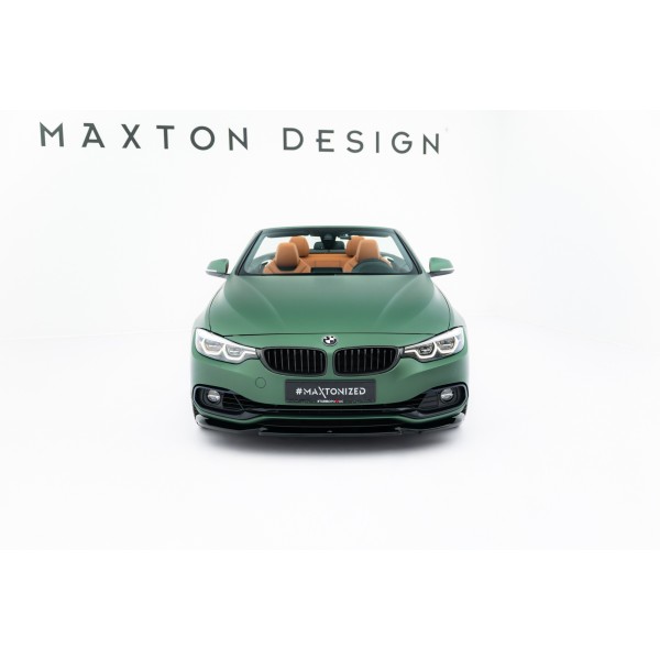 BMW rad 4 F32/F33, spojler predného nárazníka, Maxton design