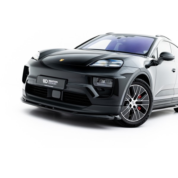 Porsche Macan EV Mk1, spojler pod predný nárazník, Maxton Design