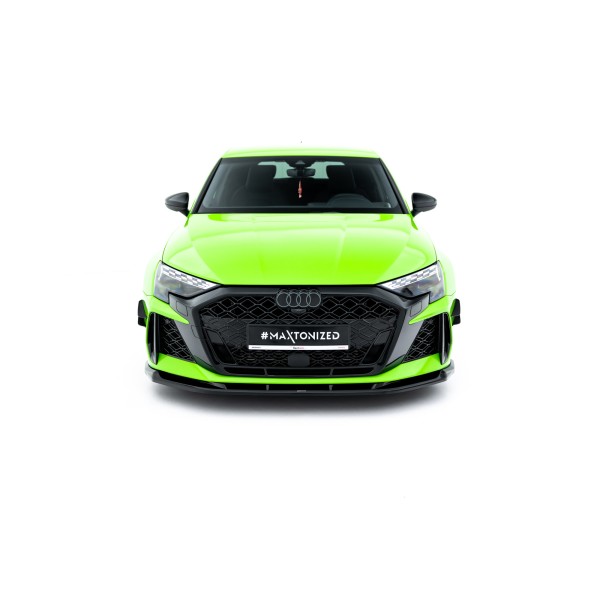 Audi RS3 Sportback 8Y Facelift, spojler pod predný nárazník, Maxton design