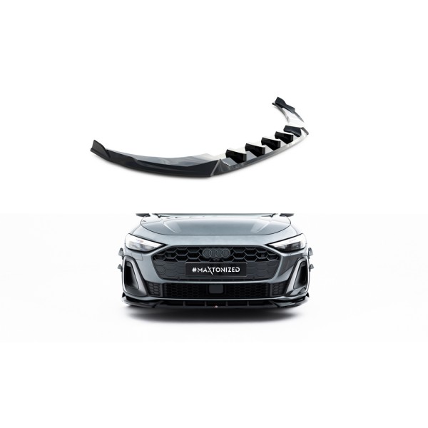 Audi A5 B10 S-Line Avant/Sedan, spojler pod predný nárazník ver.2, Maxton Design