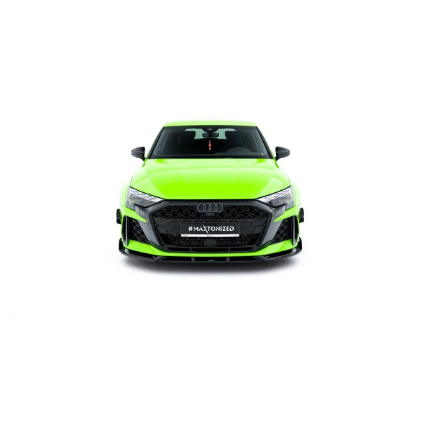 Audi RS3 Sportback 8Y Facelift, spojler pod predný nárazník ver. 3, Maxton design