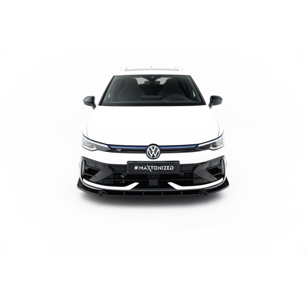 Volkswagen Golf R Variant VIII Facelift, spojler pod predný nárazník v.3, Maxton Design