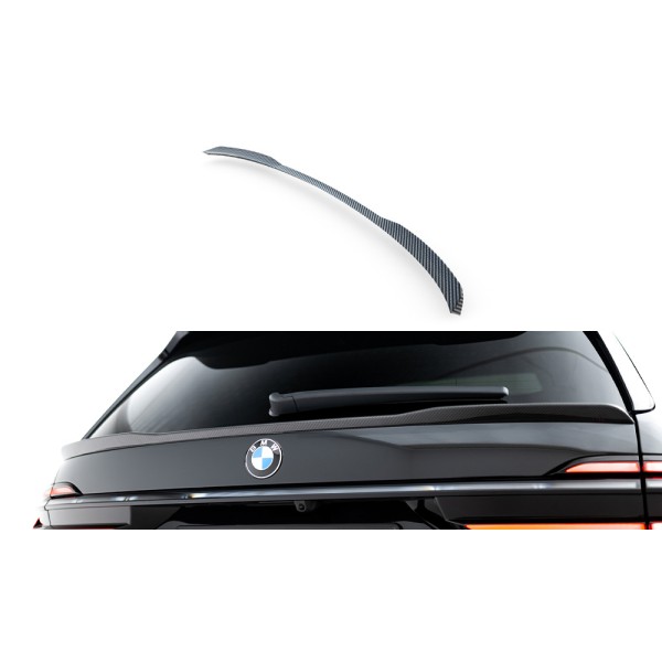 BMW X7 G07 Facelift M-Pack, karbónové predĺženie kufra spodné, Maxton Design