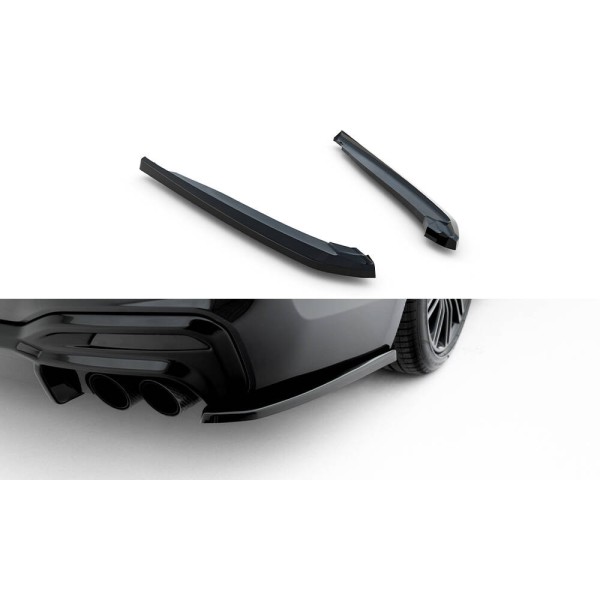 BMW radu 5 G30 M550i, bočné difúzory pod zadný nárazník, Maxton Design