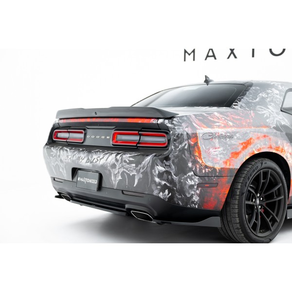 Dodge Challenger Mk3 GT Facelift, bočné difúzory pod zadný nárazník, Maxton Design