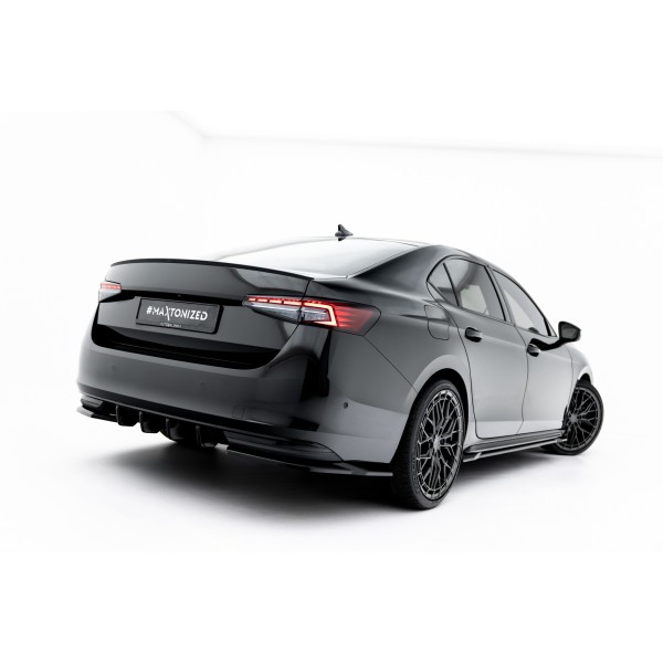 Škoda Superb IV Sportline, bočné difúzory pod zadný nárazník v.1, Maxton Design