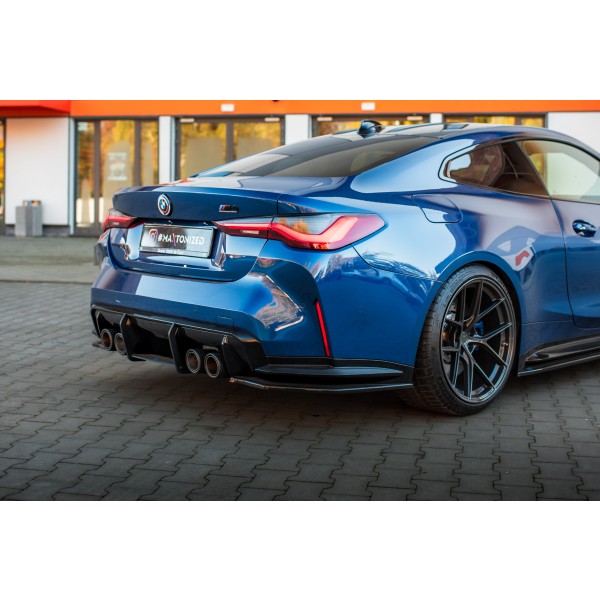BMW rad M4 G82, bočné difúzory pod zadný nárazník v.2, Maxton Design