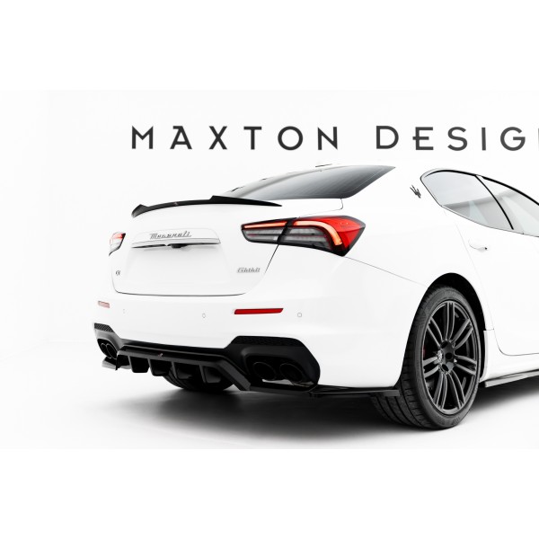 Maserati Ghibli Modena Mk3 Facelift, spojler zadného nárazníka s rebrovaním, Maxton Design