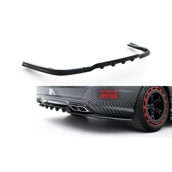 Mercedes-Benz SL 63 AMG R231, spojler pod zadný nárazník s rebrovaním, Maxton design