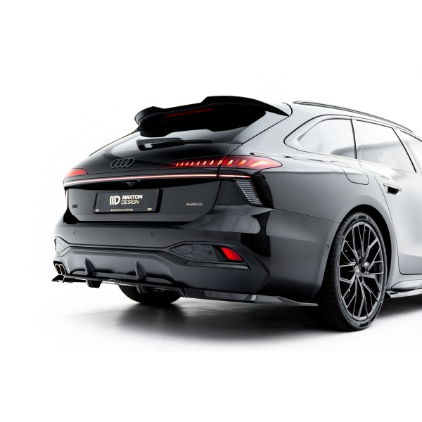 Audi A6 C9 S-Line, spojler pod zadný nárazník v.1 s rebrovaním, Maxton design