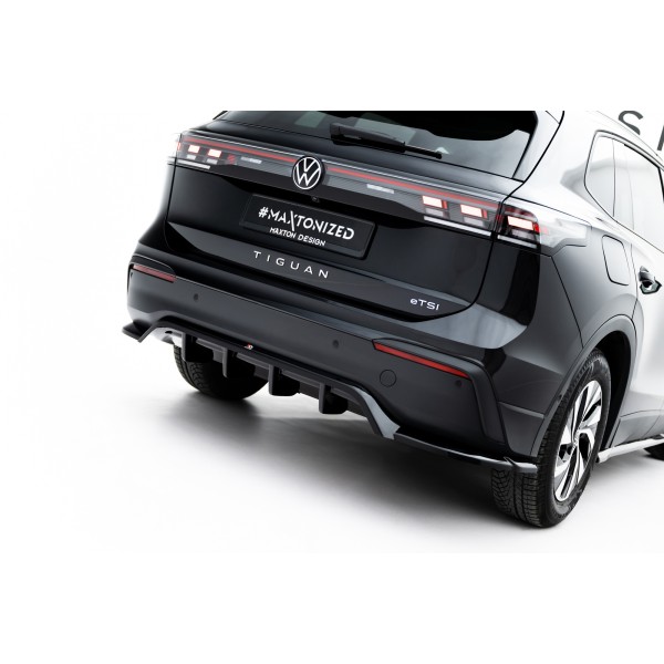 Volkswagen Tiguan Mk3, spojler zadného nárazníka s rebrovaním, Maxton design