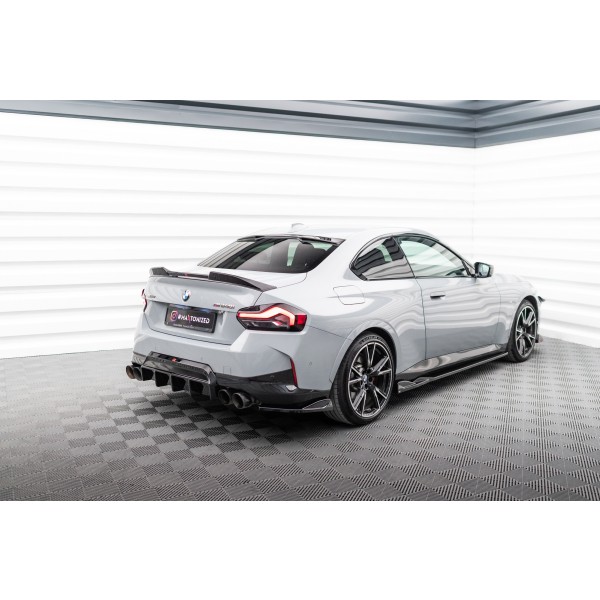 BMW rad 2 G42 Coupe M240i 2021-, vložka zadného nárazníka, Maxton Design