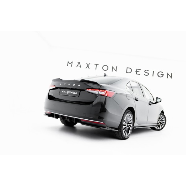 Škoda Superb IV, vložka zadného nárazníka, Maxton Design