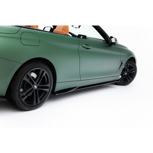 BMW rad 4 F32/F33, difúzory pod bočné prahy, Maxton design