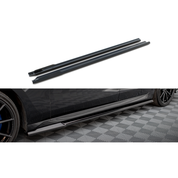 BMW rad 7 G70 740D XDrive M-Paket, difúzory pod bočné prahy, Maxton Design