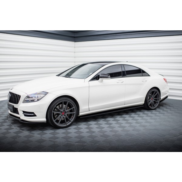 Mercedes-Benz CLS AMG-Line C218, difúzory pod bočné prahy, Maxton Design