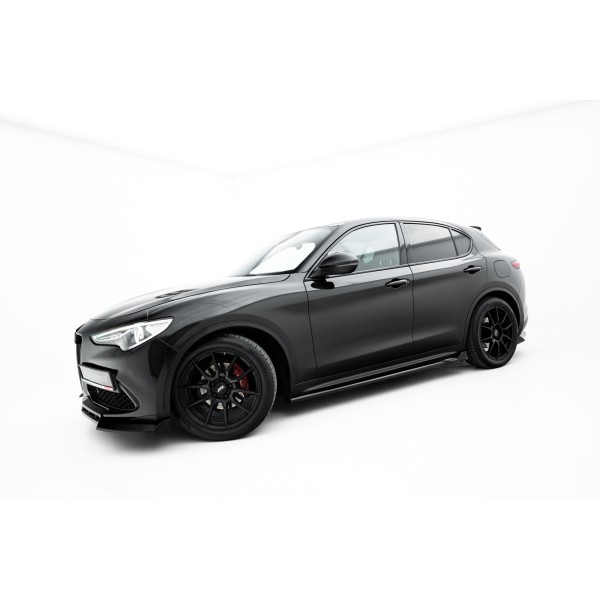 Alfa Romeo Stelvio Mk1, bočné difúzory pod zadný nárazník ver.2, Maxton Design