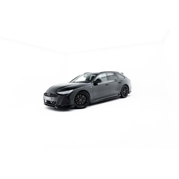 Audi A6 C9 S-Line, difúzory pod bočné prahy ver.2, Maxton design