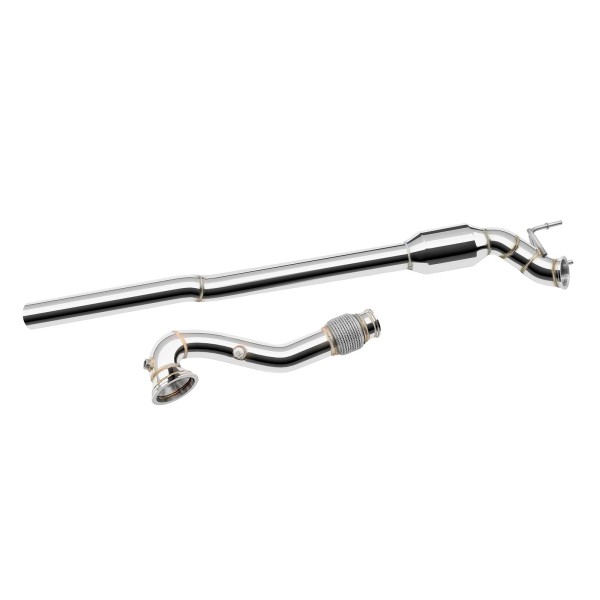Nerezová downpipe pre Volkswagen Tiguan II R 2.0 TSI +catalyst