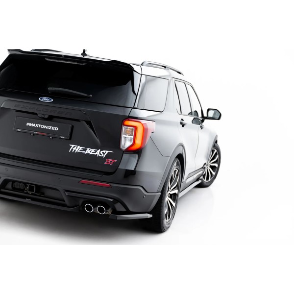Ford Explorer ST Mk6, bočné difúzory pod zadný nárazník, Maxton design