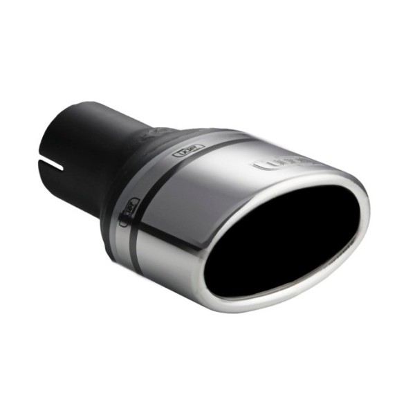 ULTER SPORT univerzálna koncovka výfuku oválna 120×80 s délkou 80 mm