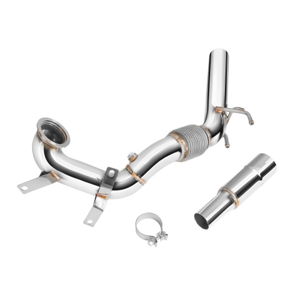 Nerezová downpipe pre Volkswagen VW Golf VII 7 1.4 TSI