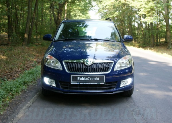 Škoda Fabia II - LED diódy denného svietenia