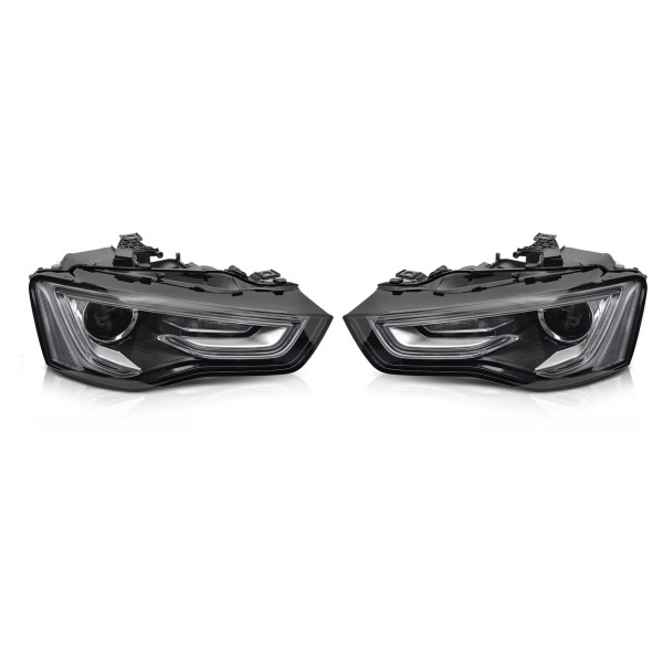 AUDI A5 11-12 - Predné xenónové svetlá ČIERNA TYC