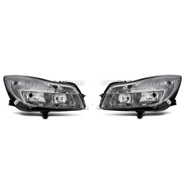 OPEL INSIGNIA 2008-2012 - predné svetlá CHROMOVÁ TYC