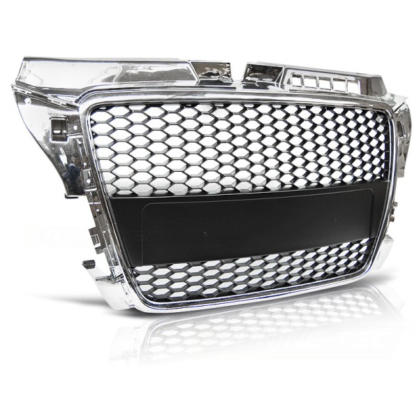 AUDI A3 (8P) RS-TYPE 04.08-07.12 CHROME - predná maska