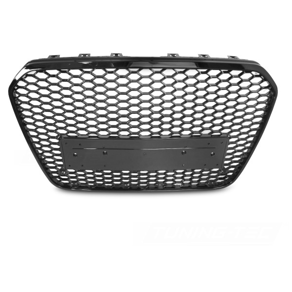 Audi A6 C7 2011-2014 - Predná maska ​​ČIERNA LESKLÁ