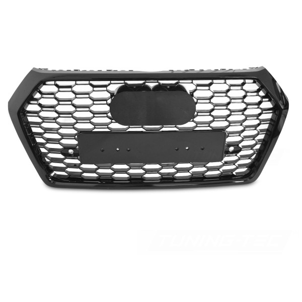 Audi Q5 FY 2016-2020 - Predná maska ČIERNA LESKLÁ s PDC