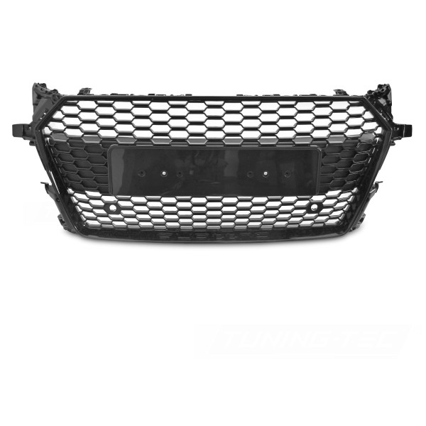 Audi TT 8S 2014-2018 - Predná maska ČIERNA LESKLÁ s PDC