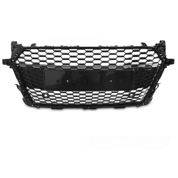 Audi TT 8S 2014-2018 - Predná maska ČIERNA LESKLÁ s PDC