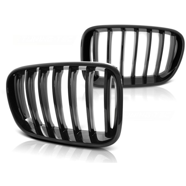 BMW X3 F25 10-07.14 GLOSSY BLACK - predná maska