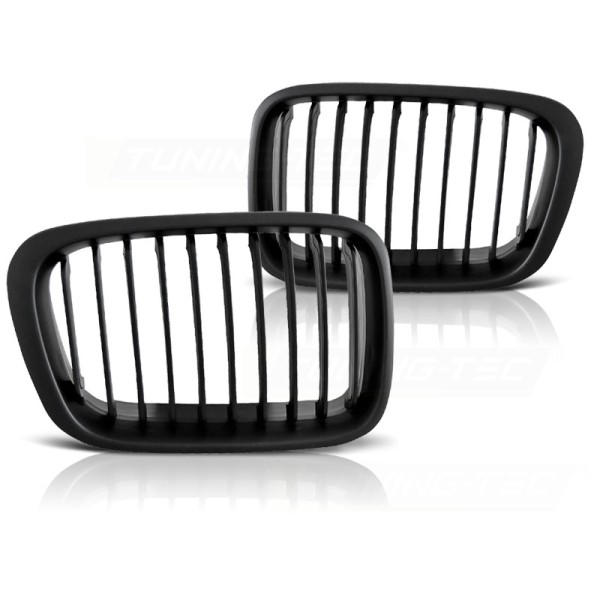 BMW E46 05.98-08.01 BLACK MATT - predná maska