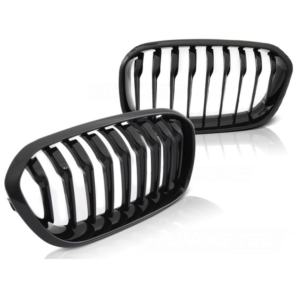 BMW F20 F21 LCI 15-18 GLOSSY BLACK - predná maska