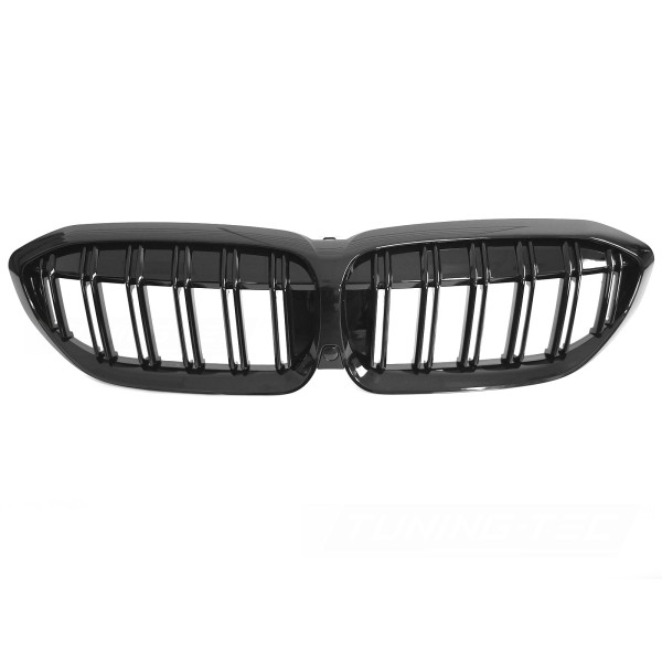 BMW G20/G21 2019-2022 - Predná maska ​​double bar čierna lesklá