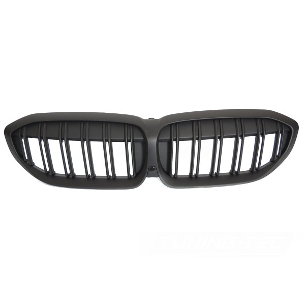 BMW G20/G21 2019-2022 - Predná maska ​​double bar čierna matná
