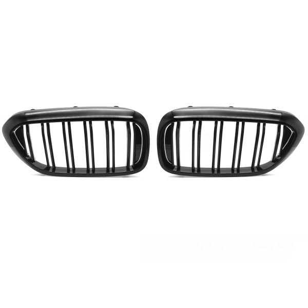 BMW G30/G31 2017-2020 - Predná maska ​​double bar čierna lesklá