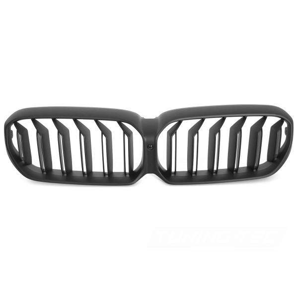 BMW G30/G31 LCI 2020-2023 - Predná maska ​​double bar čierna matná