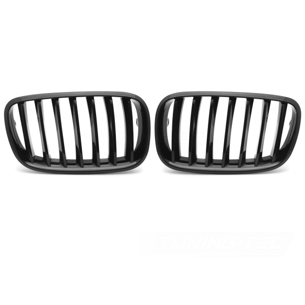 BMW X5 E70 2007-2013 - Predná maska ​​čierna lesklá